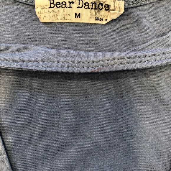 V Neck Women’s Shirt Size: Medium (M) Color: Blue - Picture 2 of 3